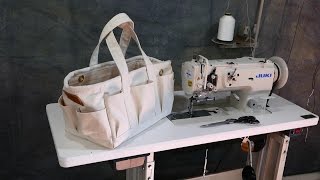 I Make a Cool Canvas Tool Bag [upl. by Gasparo]