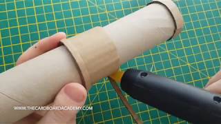 How To Make a Simple Cardboard Lightsaber [upl. by Yasnil]