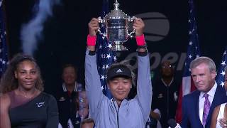 Naomi Osaka vs Serena Williams  US Open 2018 Final Extended Highlights [upl. by Polloch]