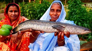 Bengali Famous AAM SHOL Recipe Prepared by Grandmother  Village Cooking Channel [upl. by Tuttle444]