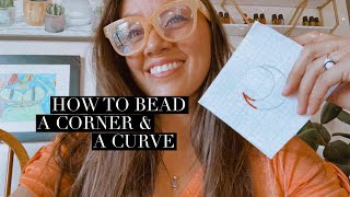 Beadwork for Beginners How to Bead a Point and a Curve [upl. by Aihsakal270]