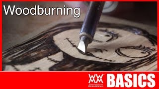 Beginners Guide to Woodburning Pyrography BASICS [upl. by Bar]