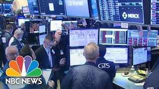 Stock Trading Halted After Markets Plunge At Market Open  NBC News [upl. by Stevy153]