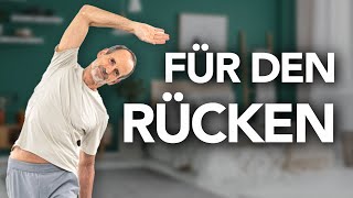 Rückenschmerzen Meine 10 Minuten Rückenübungen für jeden Morgen [upl. by Yorgerg381]