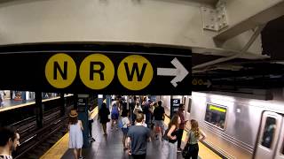 ⁴ᴷ The Busiest NYC Subway Station Times Square–42nd StreetPort Authority Bus Terminal [upl. by Htnnek]