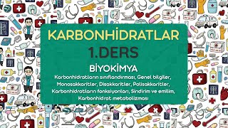 Karbonhidratlar 1Ders  Biyokimya [upl. by Sedberry]