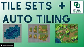 GameMaker Studio 23  How to Create and Use Tile Sets  Auto Tiling [upl. by Luapnaes]