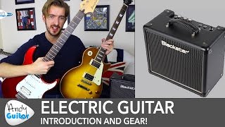 Beginners Guide To Electric Guitar Gear  Guitars Amps amp Pedals [upl. by Ydisac237]