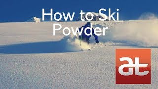 How to Ski Powder Alltracks Academy [upl. by Reinold222]