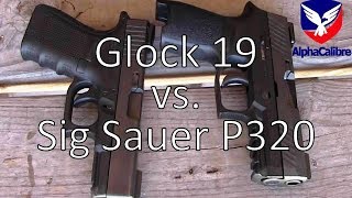 Glock 19 vs Sig Sauer P320 [upl. by Kali]