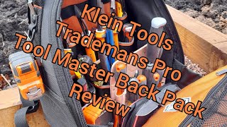 Klein Tools trademans pro tool master backpack [upl. by Danni]