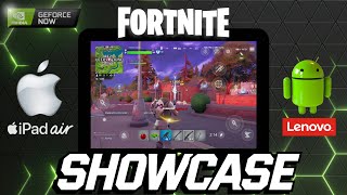 Fortnite GeForce NOW Mobile Touch Controls Showcase [upl. by Carlile164]