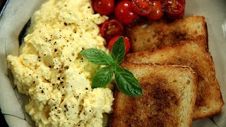 How To Make Perfect Scrambled Eggs  Fluffy Scrambled Eggs Recipe  Egg Recipes  Varun Inamdar [upl. by Sirotek]