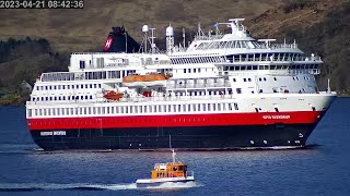 MS Otto Sverdrup in Fort William 5 MAY 2023 [upl. by Fishman]