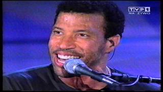 Lionel Richie  Sopot Festival 99 [upl. by Nylarak]