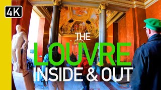 4K Virtual Museum Tour of The Louvre Paris  Mona Lisa to Louvre Pyramid [upl. by Nosaes]