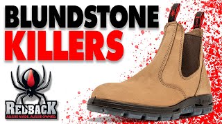 REDBACK  Most comfy boots EVER  CUT IN HALF  Blundstone Killers [upl. by Ainehta569]