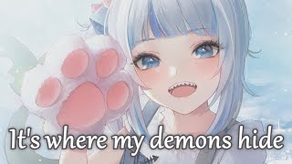 Nightcore  Demons Female Version  Lyrics [upl. by Tnafni]