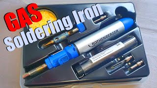 Soldering With A Portable Gas Iron  Rothenberger Review [upl. by Isia]