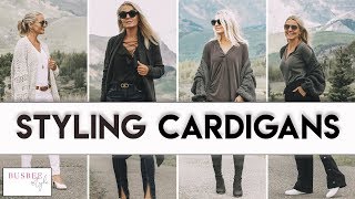 7 Ways to Wear a Cardigan Sweater [upl. by Adiarf]