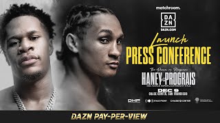 Devin Haney vs Regis Prograis Launch Press Conference [upl. by Nassi288]