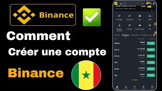 Comment Créer un Compte Binance En Wolof [upl. by Malvie512]