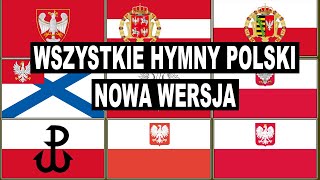 Wszystkie Hymny Polski 966  2022 Nowa Wersja [upl. by Attenwad]