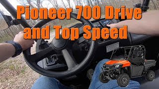 Honda Pioneer 700 Top Speed Run and POV Drive Review [upl. by Atronna]