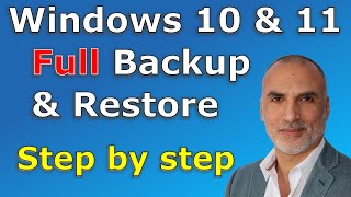 Windows 11 amp Windows 10 backup and restore full system image [upl. by Fabian305]