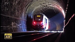 SEMMERINGBAHN Tunnels galleries bridges  Scenery mountain railway 4K [upl. by Rolyak450]