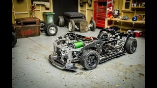 The Fijon FJ9 Ultimate RC Drift Car Build from Banggood Little Leroy the Savage [upl. by Akerdnuhs]