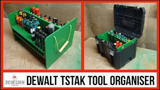 DIY Dewalt Tstak Tool Organiser [upl. by Egidio]