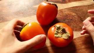 How to eat a persimmon and know if its ripe [upl. by Ric]