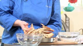 Cracking and Cleaning Dungeness Crab [upl. by O'Connor]