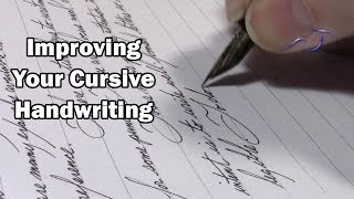 Improving Your Cursive Handwriting [upl. by Namus]