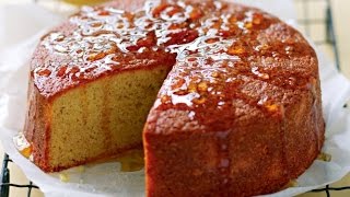 Orange Syrup Cake  One Pot Chef [upl. by Eivla]