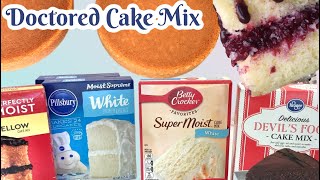 Doctored Cake Mix Tutorial  Baking 101 [upl. by Imim]