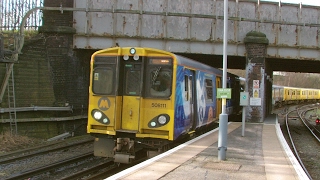 Half an Hour at 216  Birkenhead North Station 1022017  Class 507 508 terminus [upl. by Aniaz]