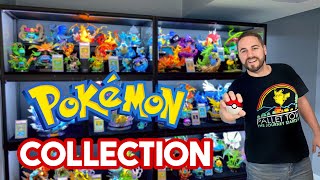 HUGE POKEMON ⛔️ Statue Collection 2021 🔥💧🍀 Room Tour Showcase [upl. by Carlos]