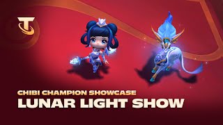 Lunar Light Show  Chibi Champion Showcase  Teamfight Tactics [upl. by Igenia]