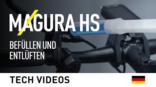 MAGURA HS Befüllen und Entlüften [upl. by Whyte]