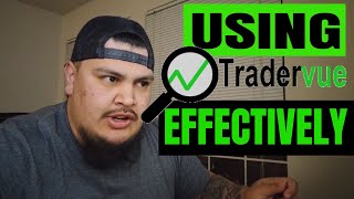 How to EFFECTIVELY use TRADERVUE Day trade journal [upl. by Kalli]