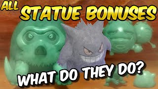 What Do The Grand Underground Statues Do All Statue Bonuses EXPLAINED [upl. by Mcgaw740]