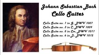 Johann Sebastian Bach  Cello suites in 432 Hz great for reading or studying [upl. by Eremihc]