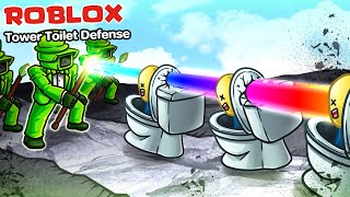 Roblox  Toilet Tower Defense 43 🌈 อัพเดท ST PATRICKS กับ ตัวยิงสายรุ้ง สุดโกง [upl. by Engedus]