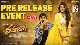 Dhamaka PreRelease Event LIVE  Ravi Teja  Sreeleela  Thrinadha Rao Nakkina  Bheems Ceciroleo [upl. by Aniri]