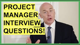 PROJECT MANAGER Interview Questions amp ANSWERS How to PASS a Project Management Job Interview [upl. by Suter]