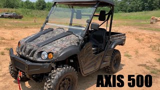 Axis 500 UTV 4X4 From Lowes [upl. by Nolyag973]