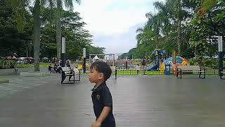 Daytime Atmosphere at Bandung City Playground [upl. by Llevert]