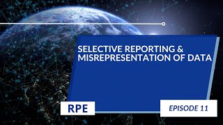 Selective Reporting amp Misrepresentation of Data  Episode 11  Research Ethics [upl. by Mufi648]